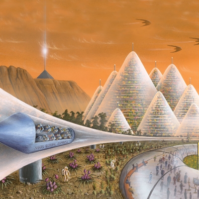 BizleyArt - Gallery - Category: Mars - Image: 0619 Art Exhibition on Mars