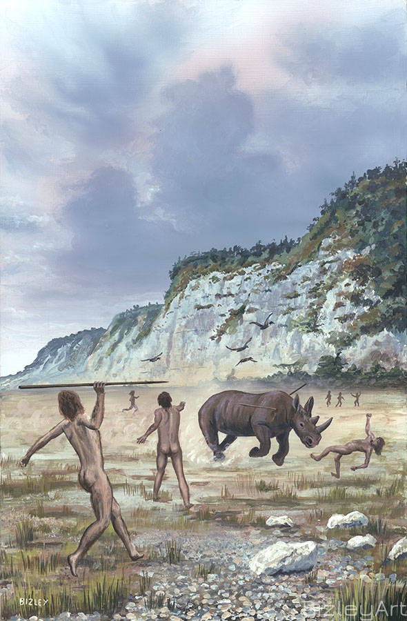1319 Homo Heidelbergensis Hunting