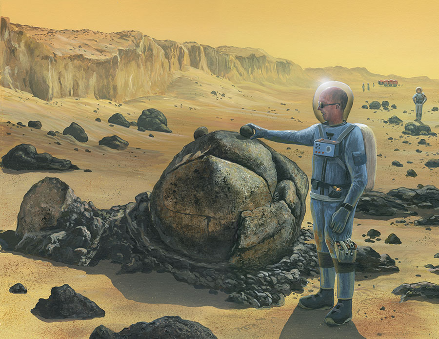 2404 Frog Rock on Mars