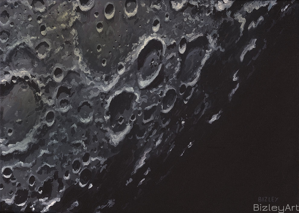 0730 Moon's Terminator