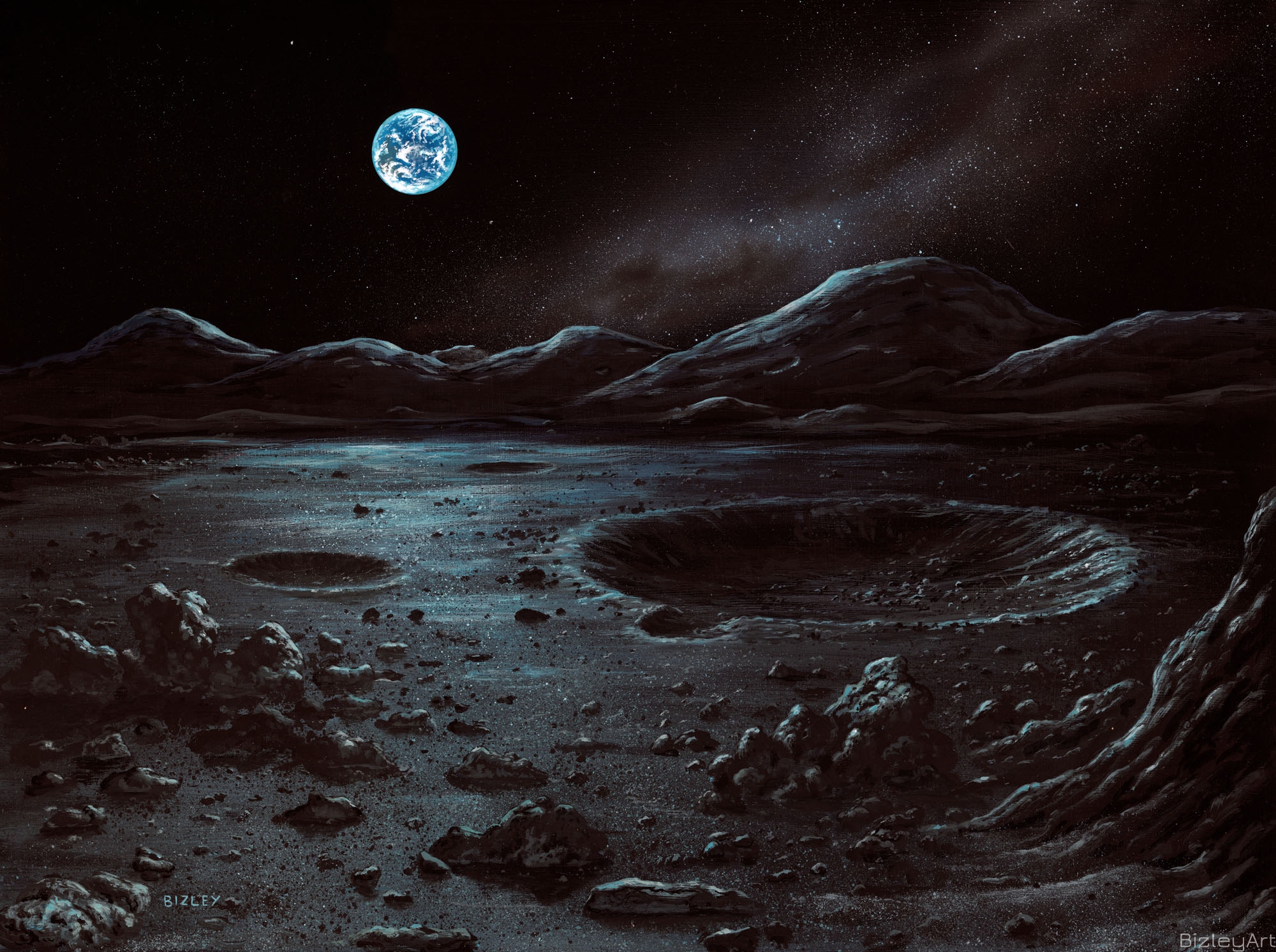 1014 Moon's surface