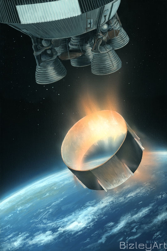 1214 Saturn V innerstage separation
