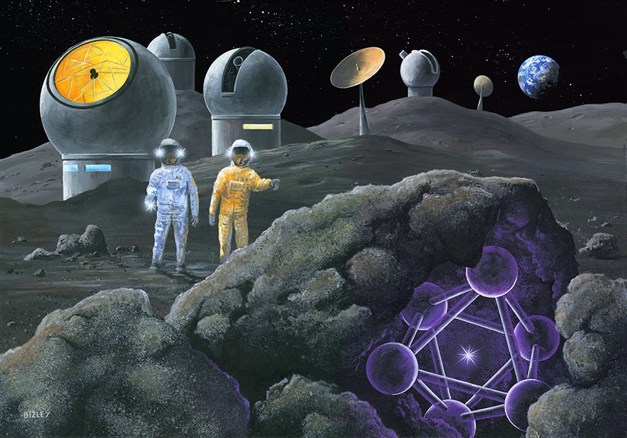 2405 Discovery on the Moon