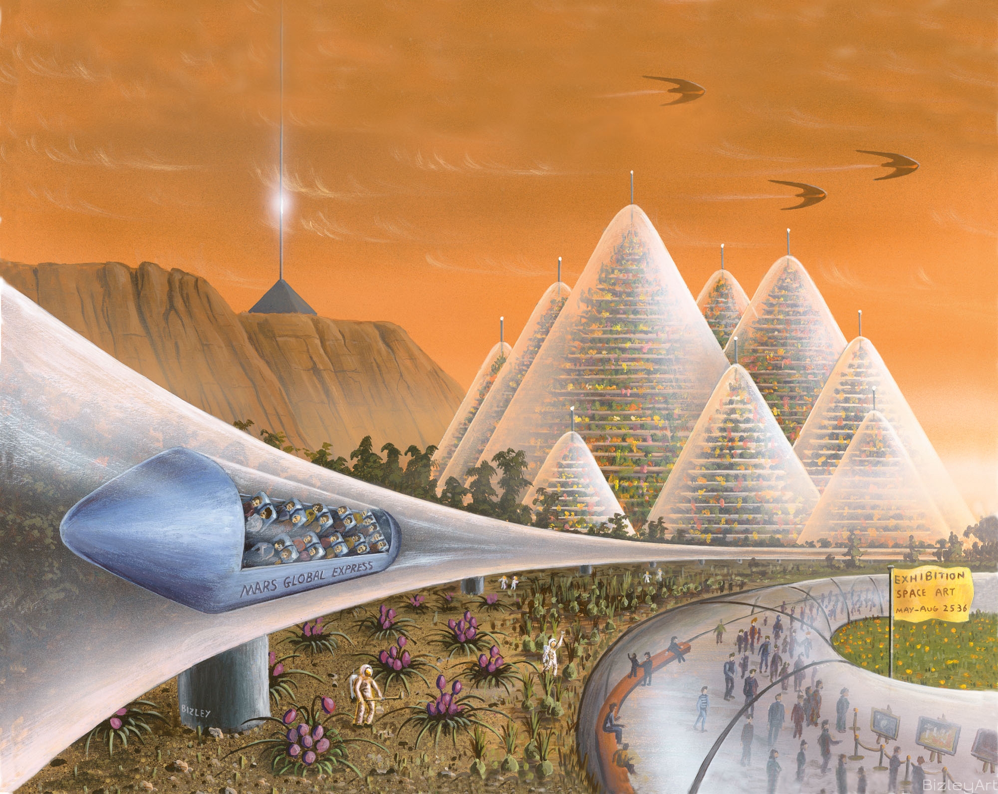 0619 Art Exhibition on Mars 