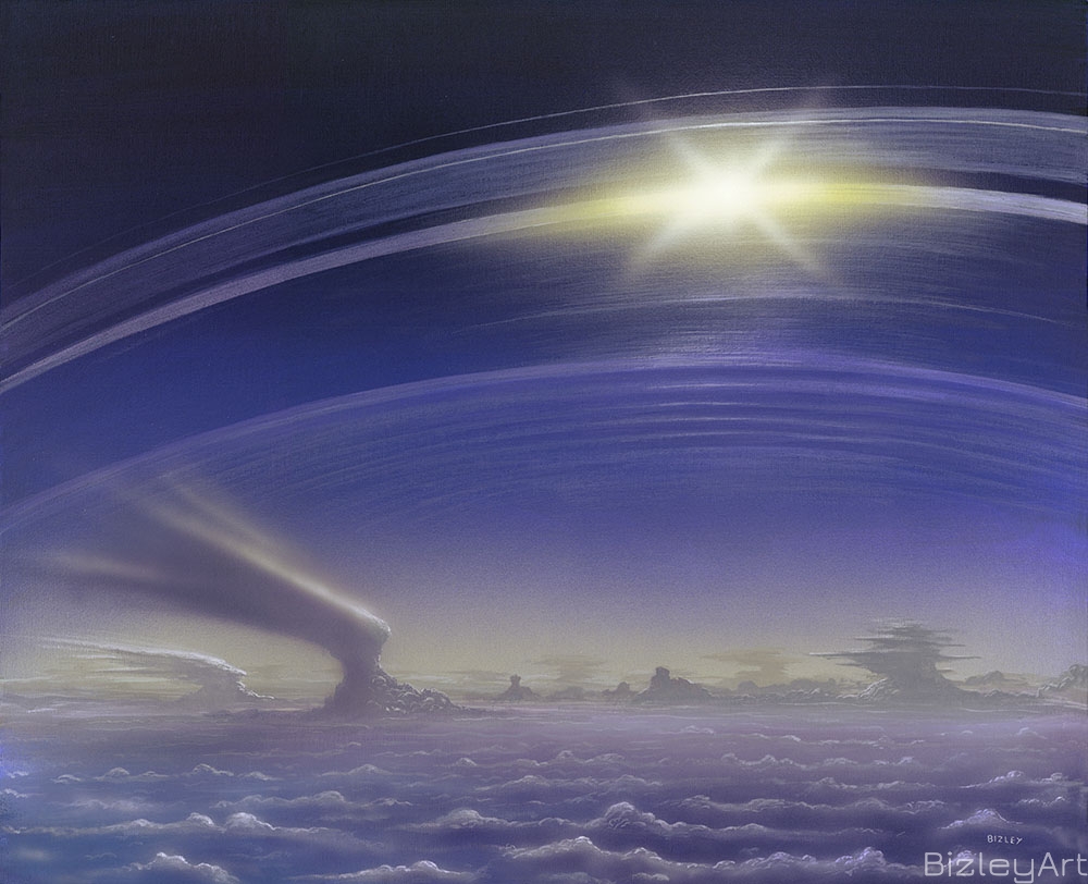 0513 Cumulonimbus and the Rings of Saturn