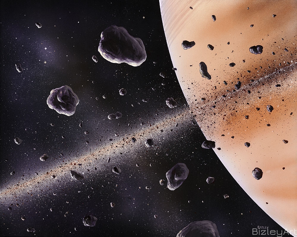 0528 Close Up View of the Rings of Saturn