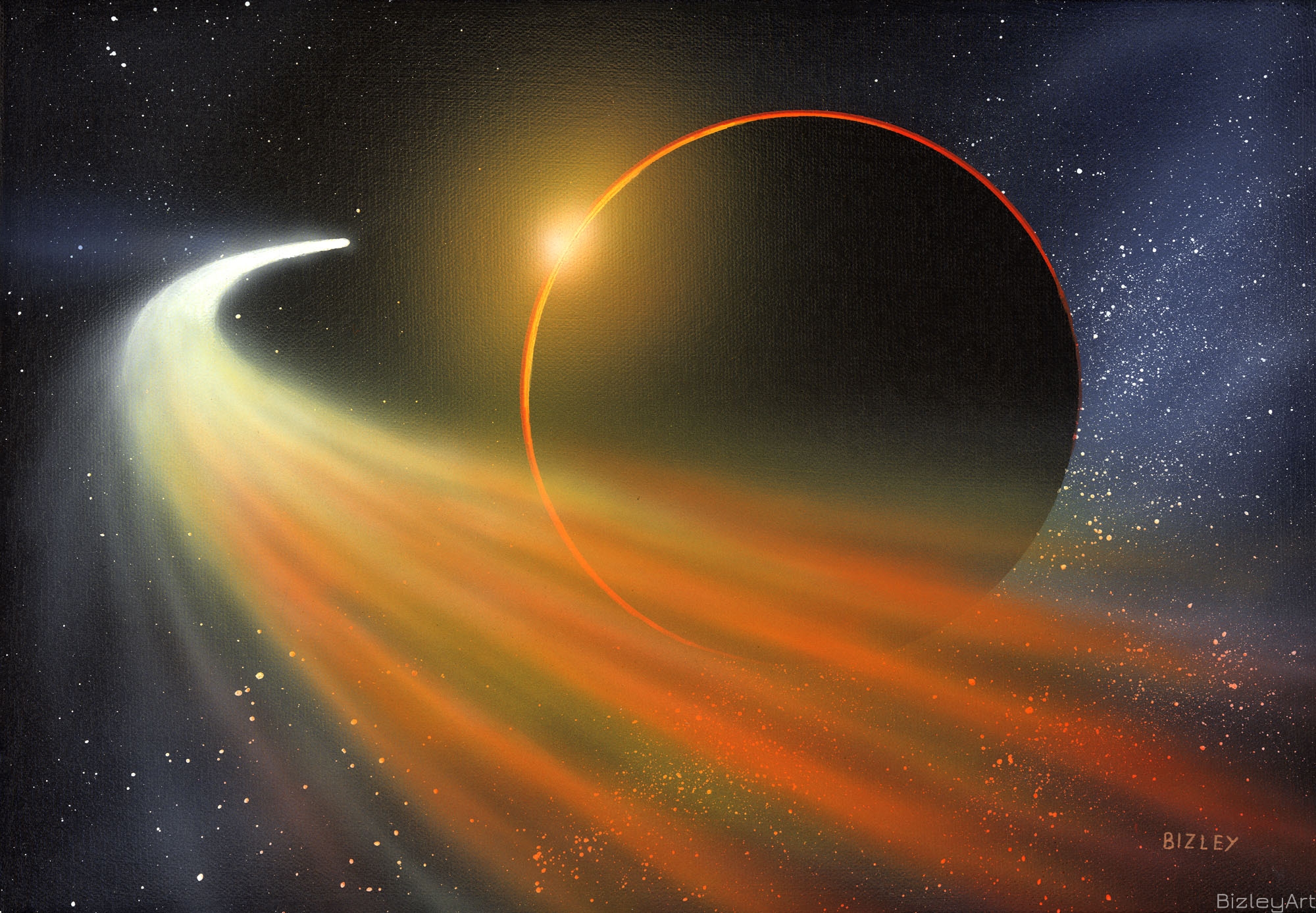 0739 Comet & Eclipsing Planet 