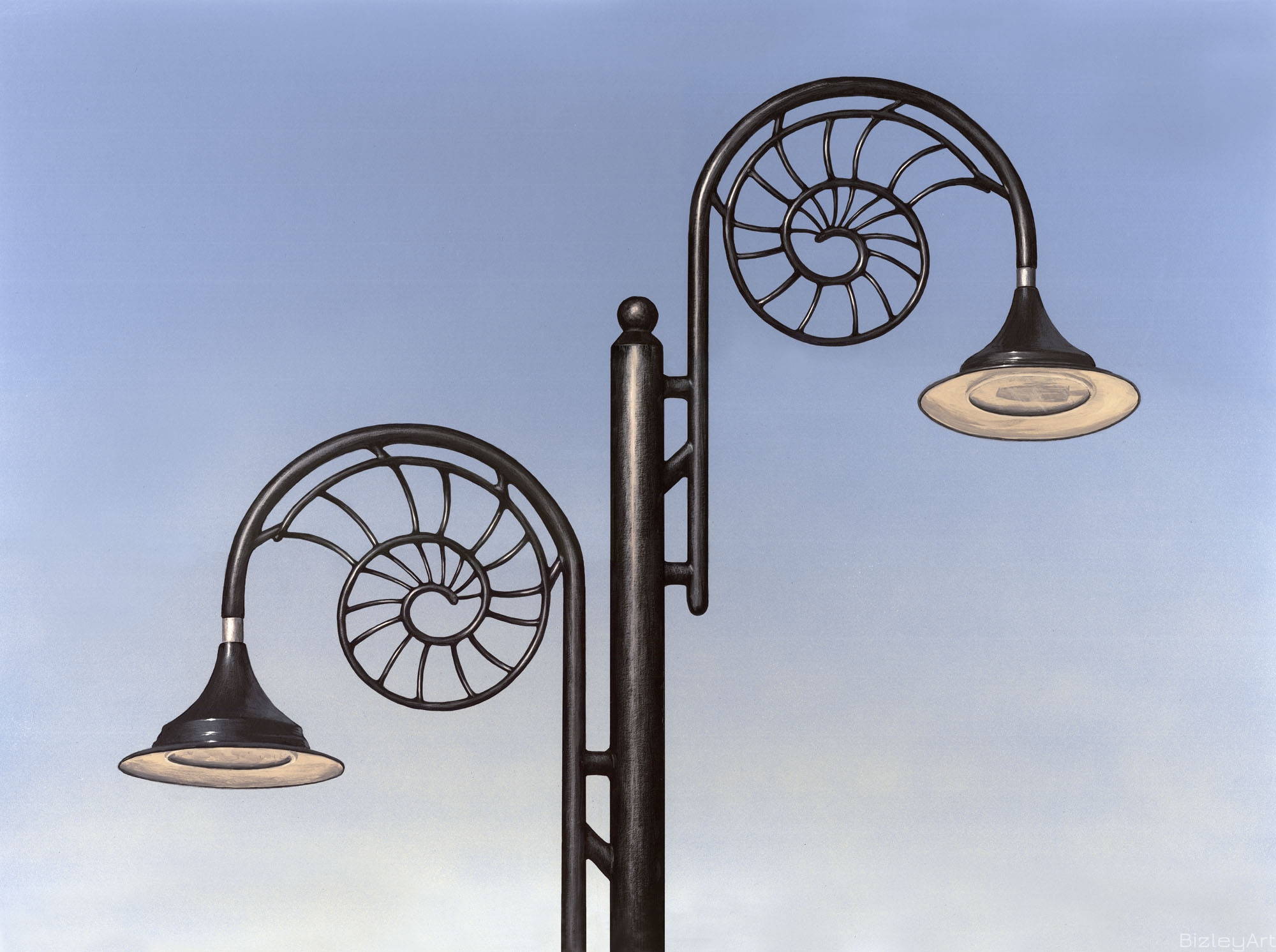 0525 Lyme Regis Lamps 