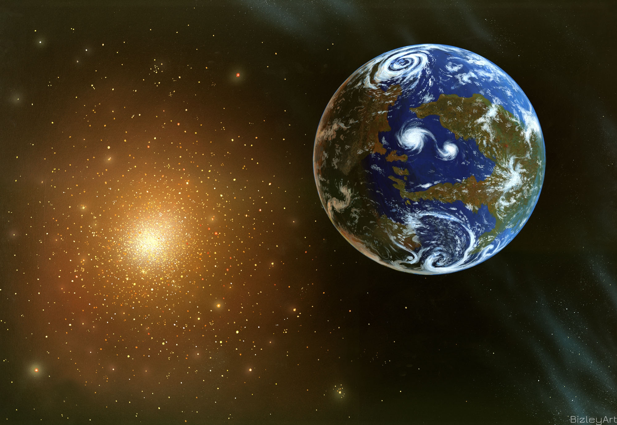 0327 Earthlike Planet & Globular Cluster 