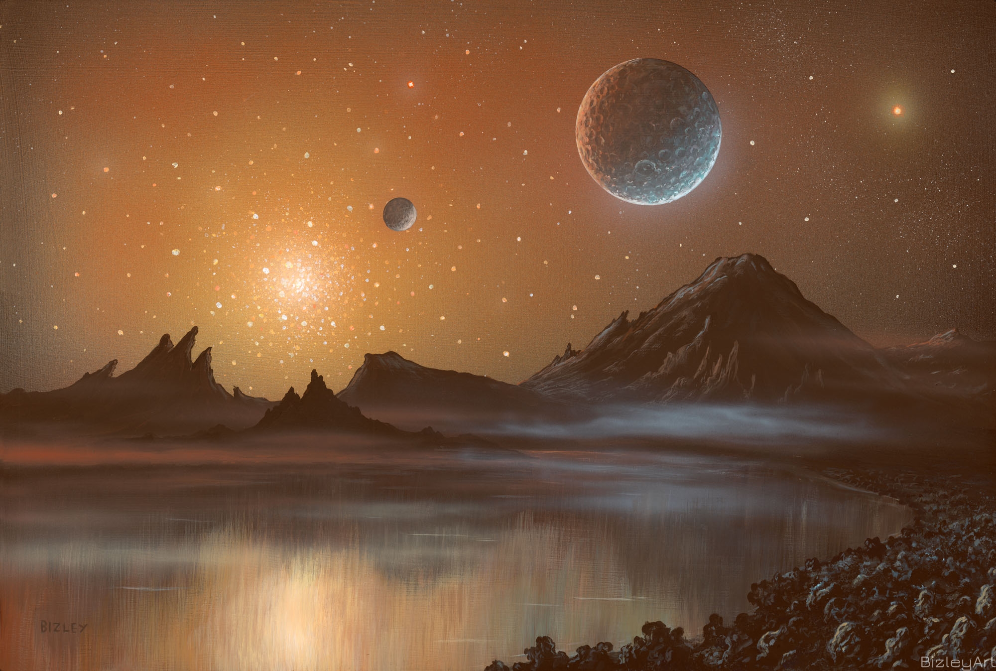 1019 Globular Cluster & Still Waters