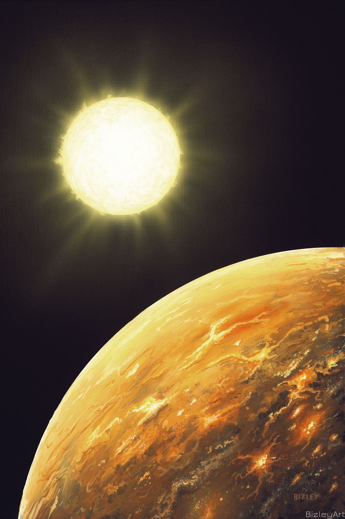 1104 Kepler 10b Seen from space